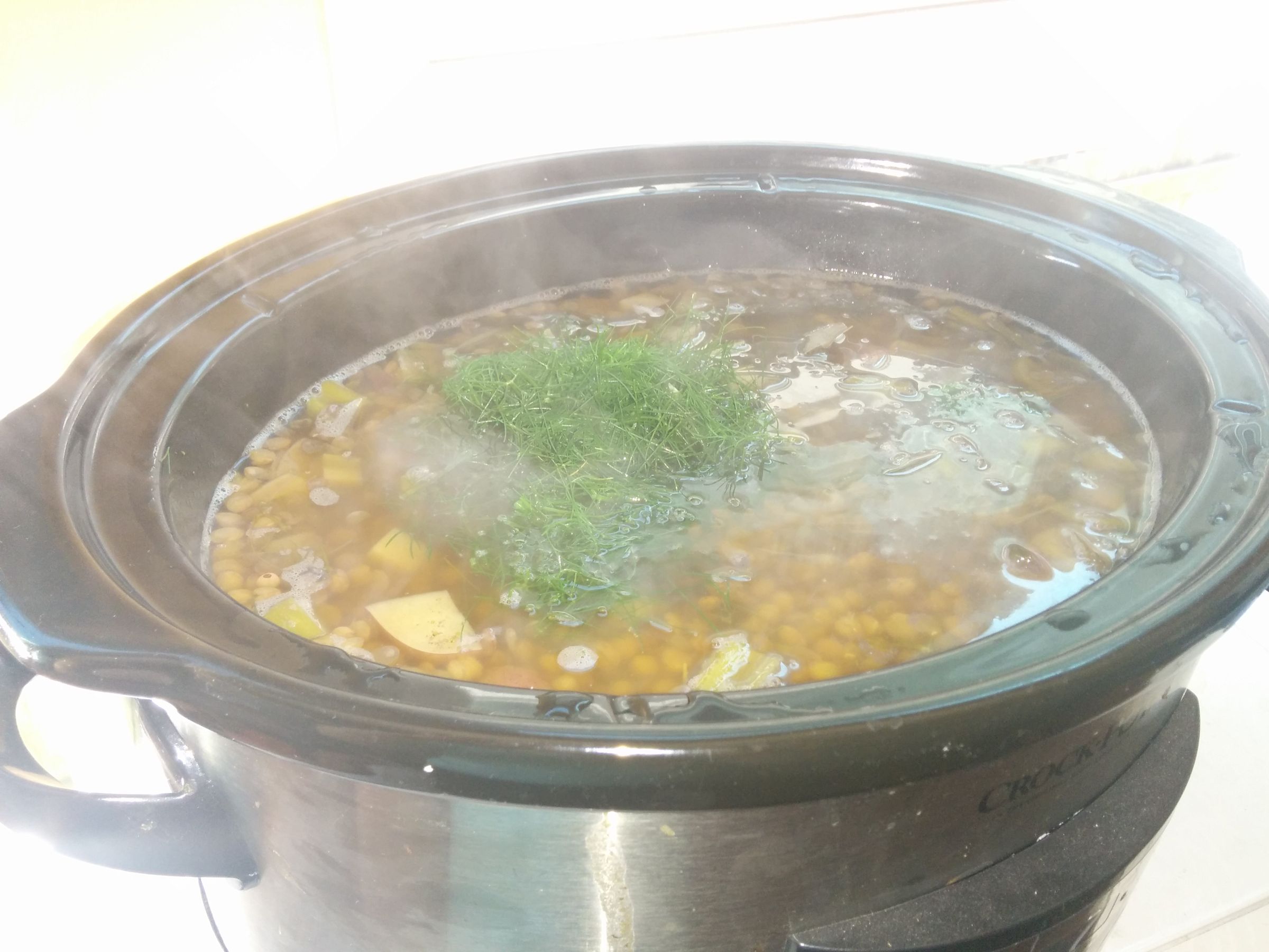 Fennel Stalk Soup Stock 3 Steps Instructables