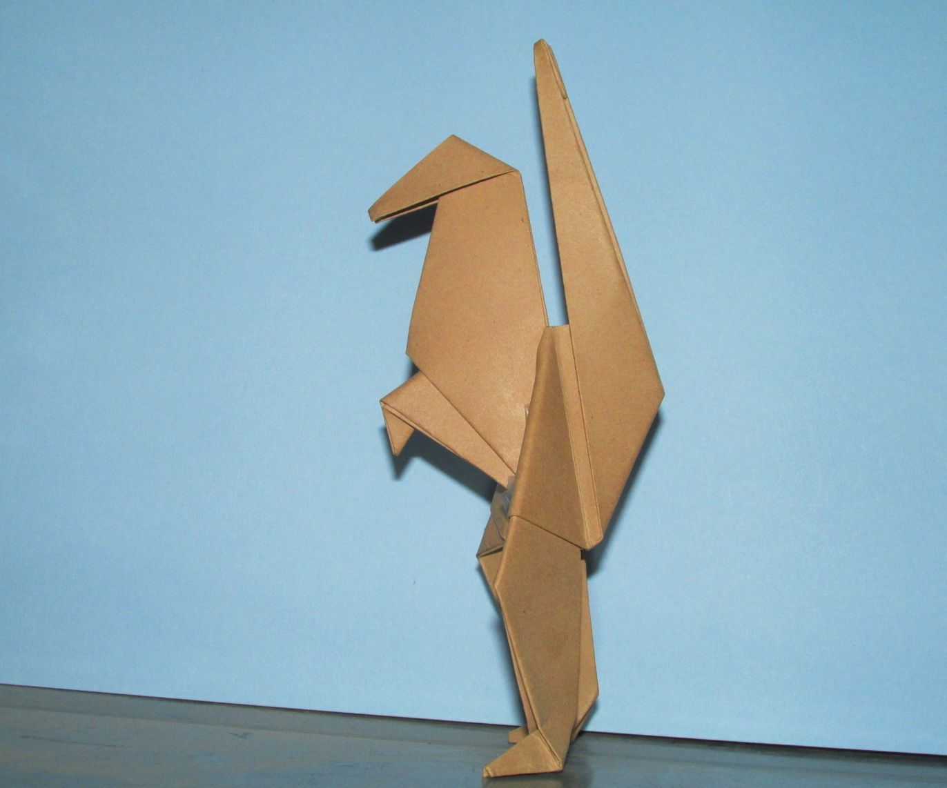 How to Fold an Origami Battle Droid From Star Wars