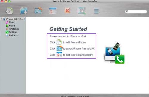 How to Transfer/save IPhone Call List to Mac With IPhone Call List to Mac Transfer