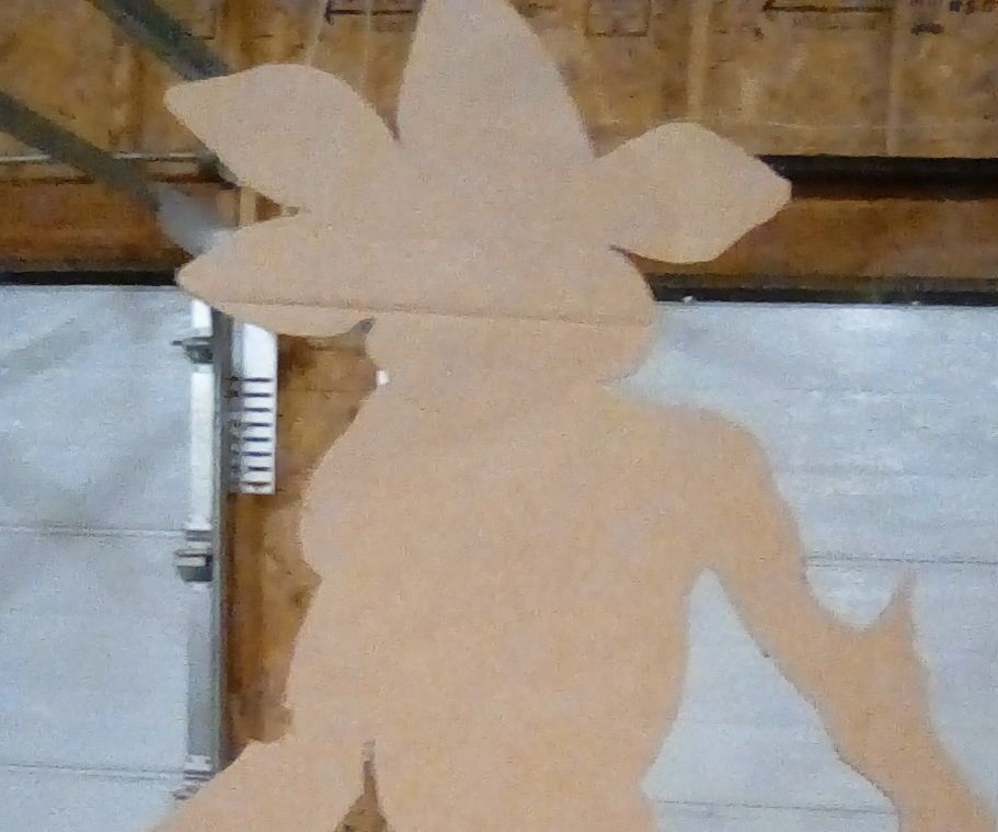 Cardboard Demogorgon Cut Out