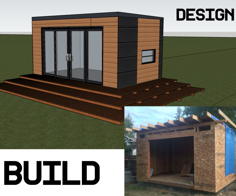 Tiny Home Office Shed