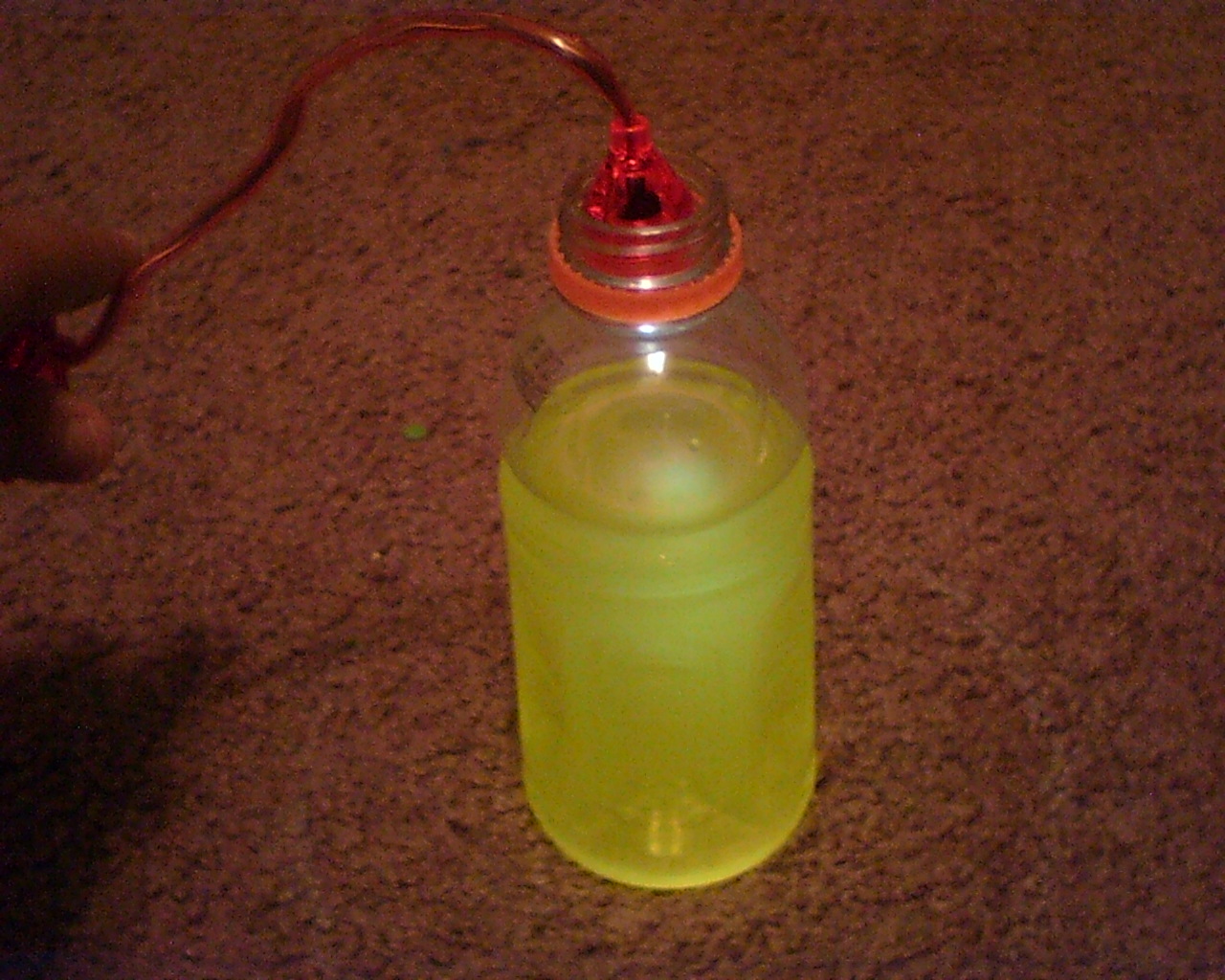 Glowing Gatorade Trick