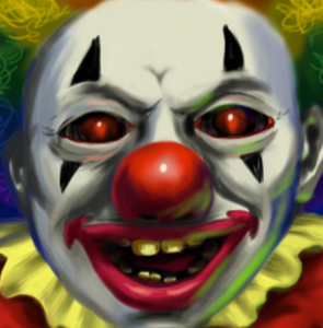 How to Draw a Creepy Clown