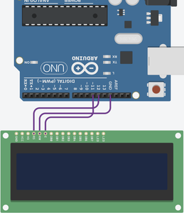 Connecting RS, RW, and EN Pins