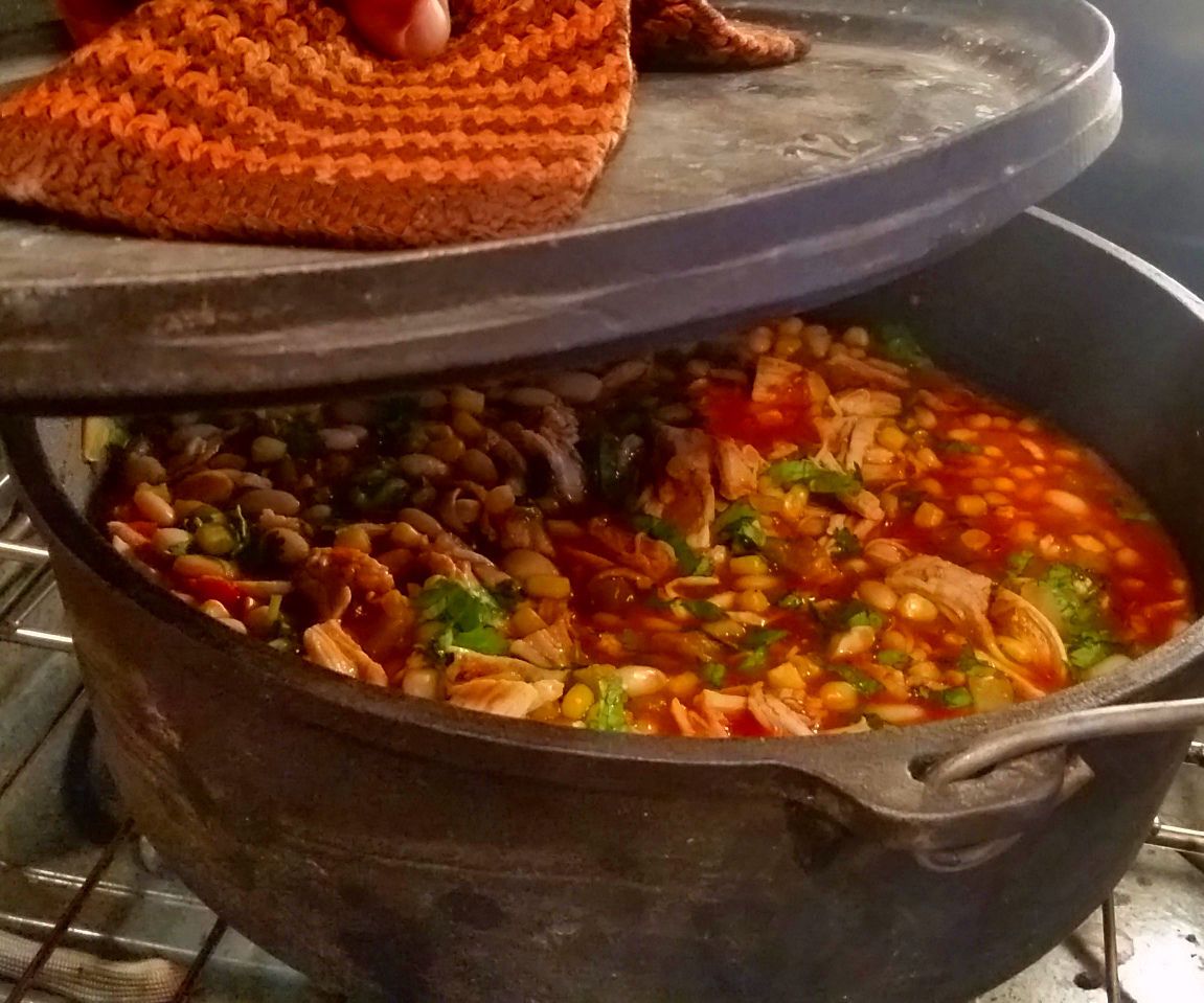 Witch's Kettle, Cilantro Chicken Chili
