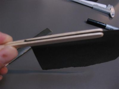 Size the Paper on the Stick