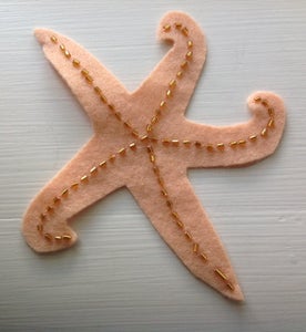 Felt Starfish Stuffie