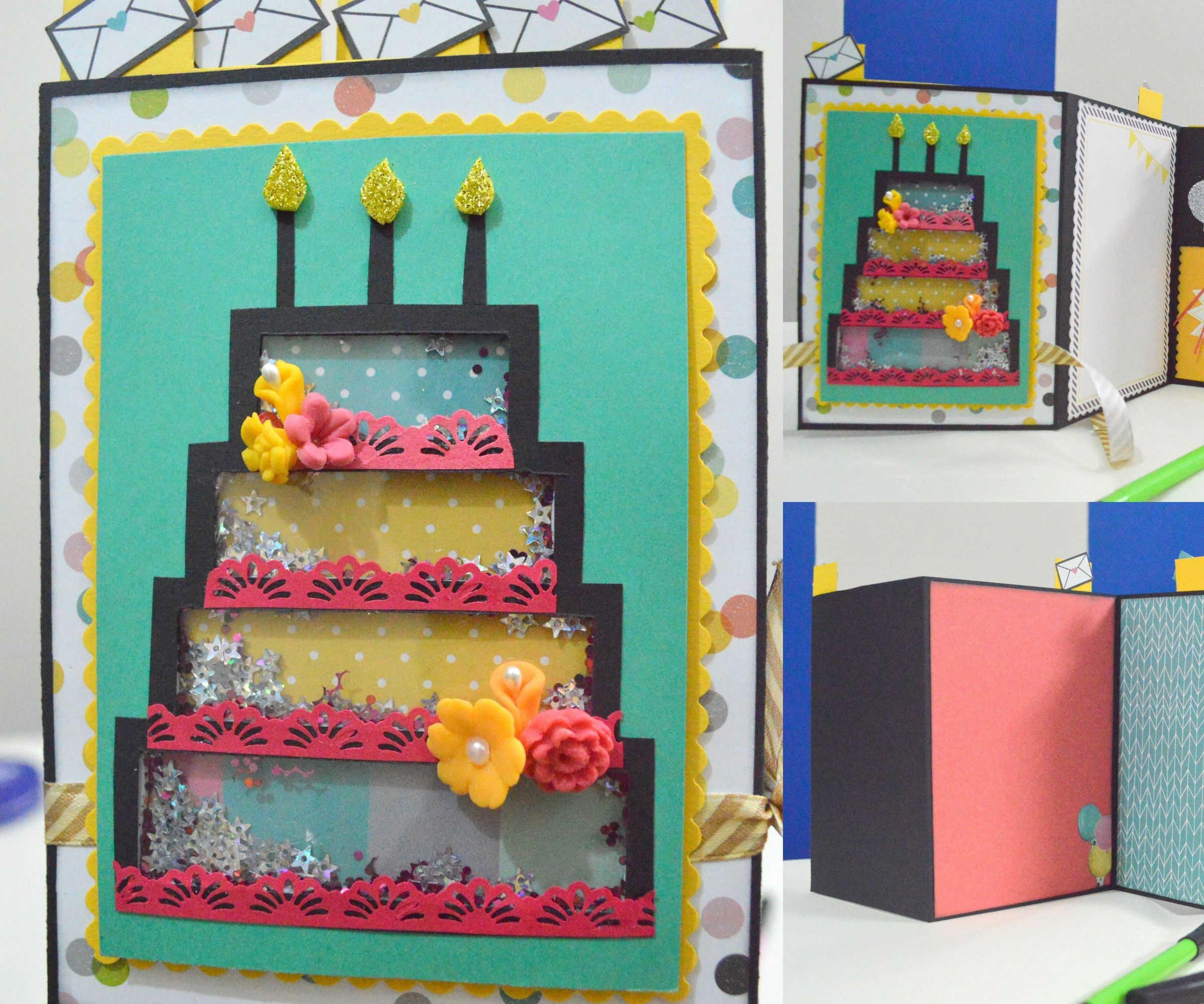 Pocket Stand-up Shaker Card