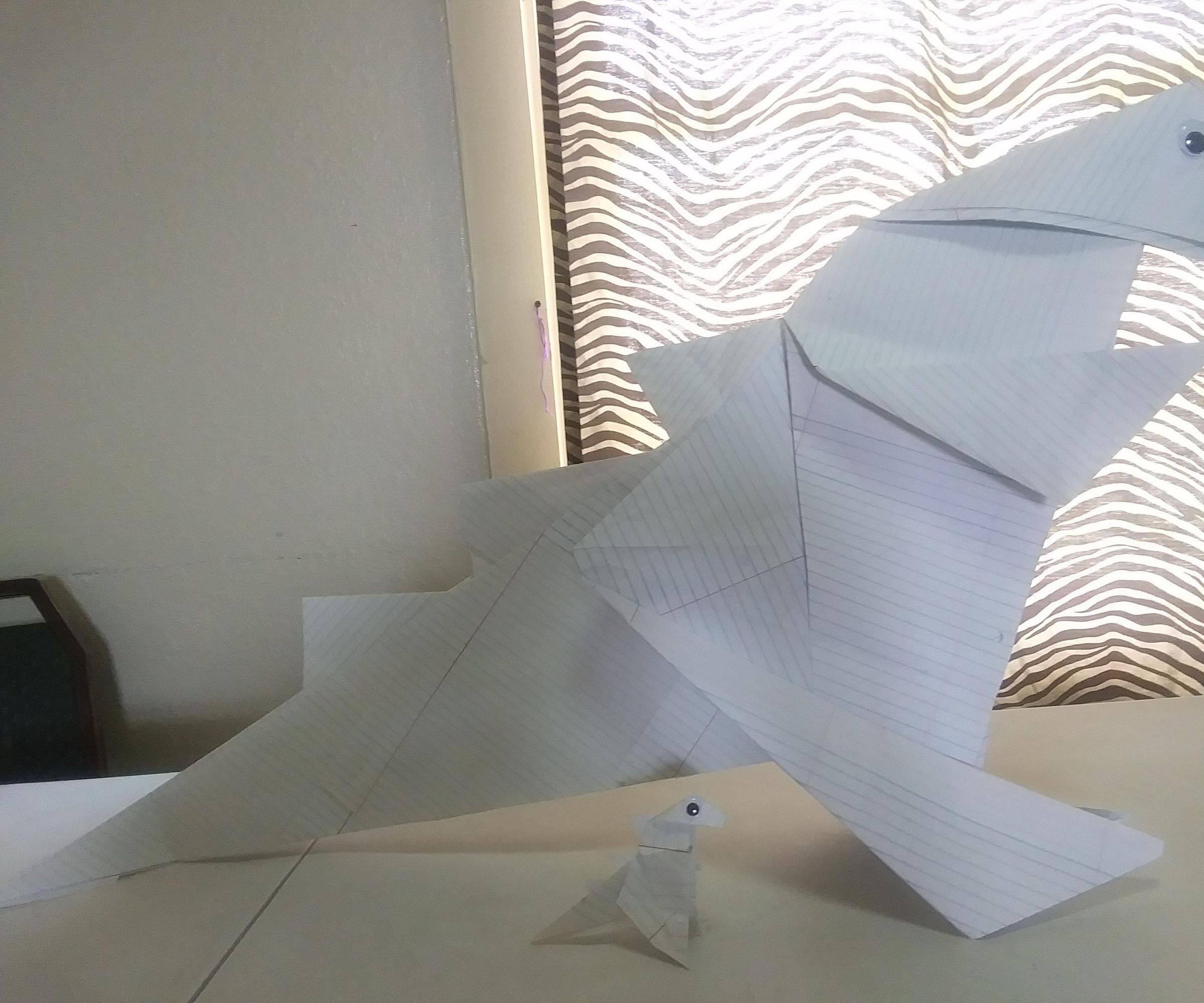 Giant Trex VS Small Trex