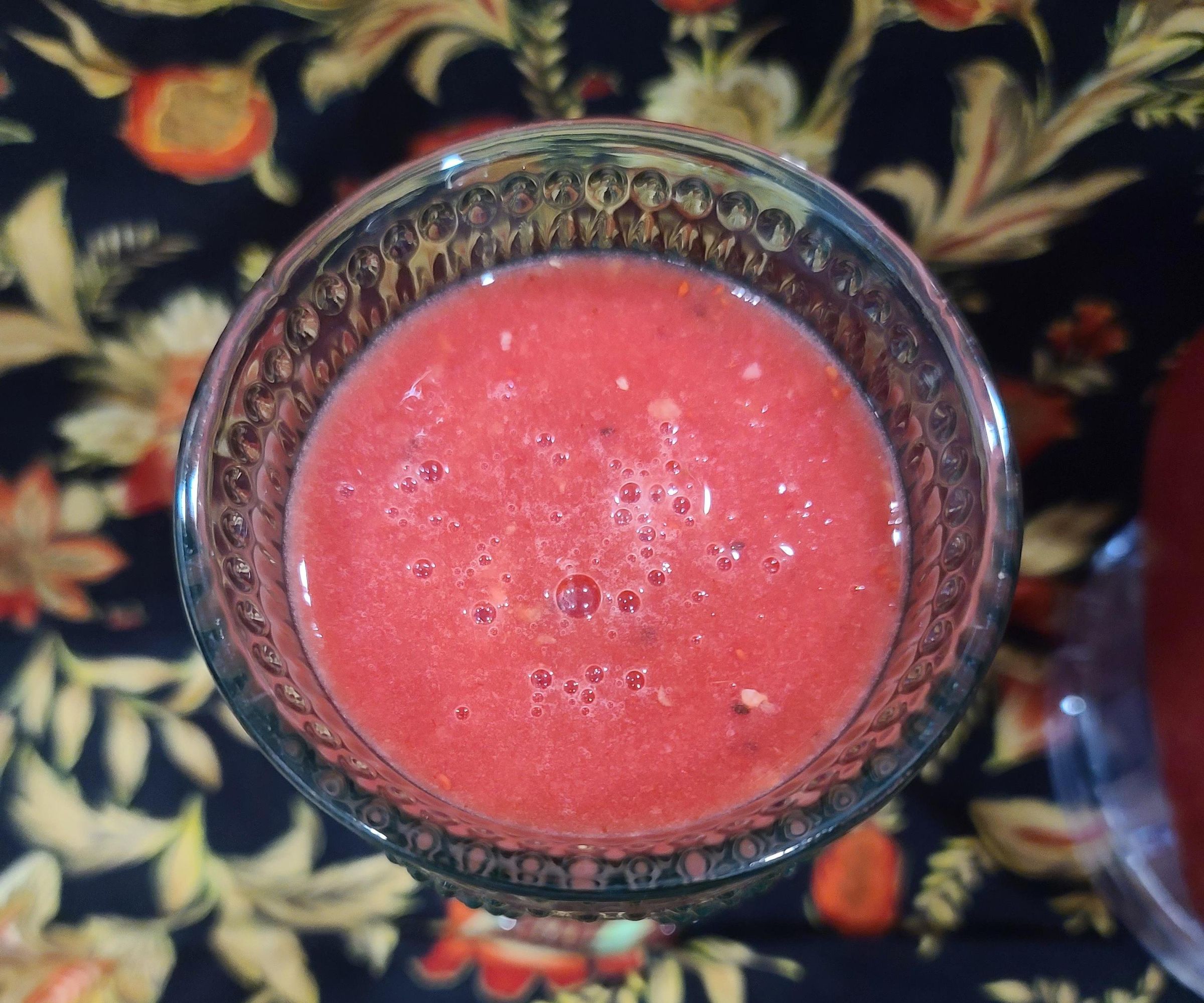 Refreshing Red Summer Smoothie