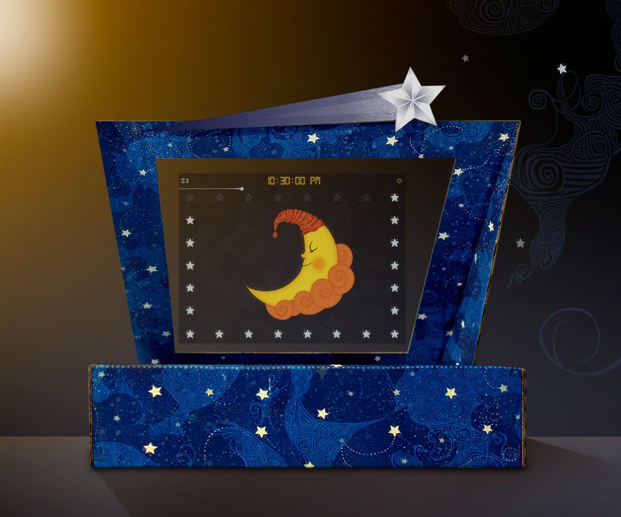 Make a Hologram Viewer for Sun to Moon Sleep Clock
