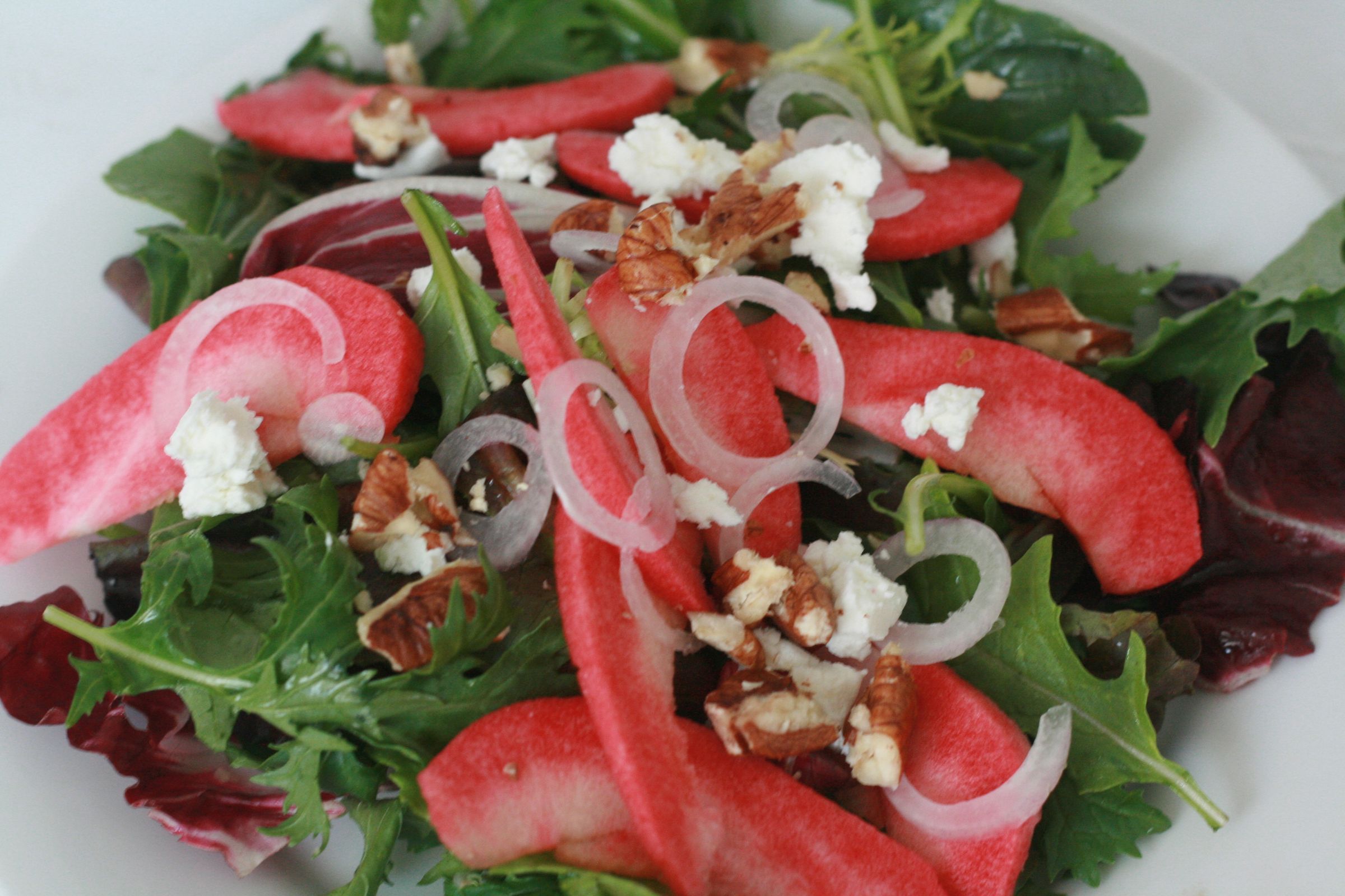 Pink Apple Salad