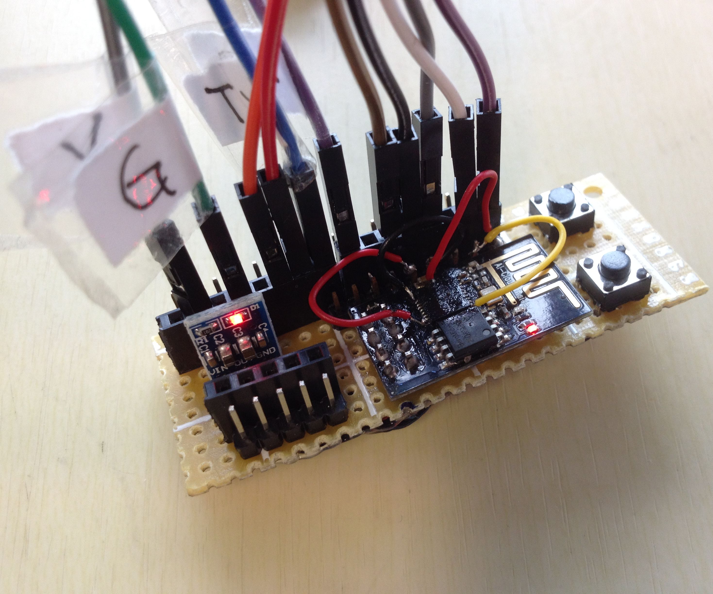 ESP-01 ADC Extra Pin connect with NodeMCU Server OLED Display