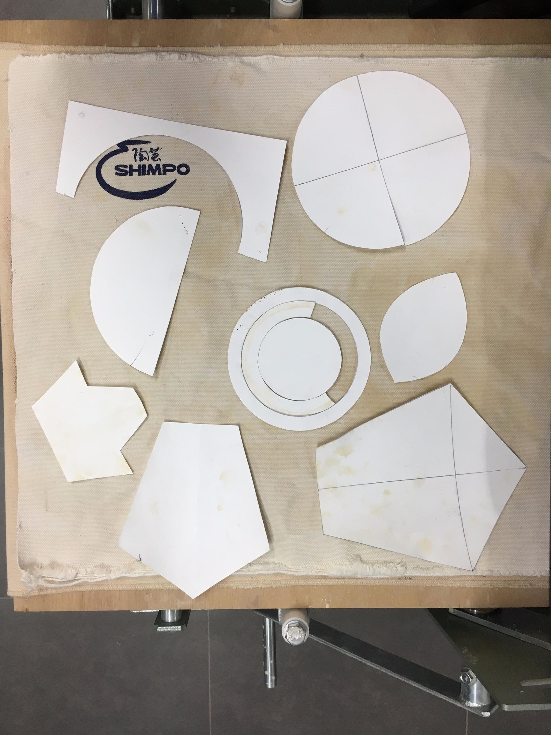 PVC Half Pipe Slump and Hump Mold for Handbuilding With Clay 4 Steps