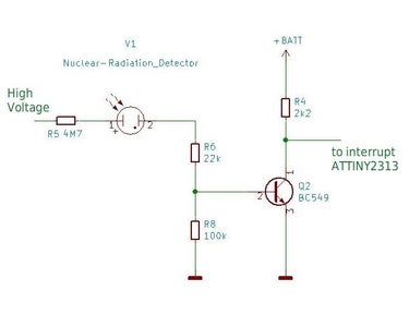Geiger Müller Tube and Amplifier