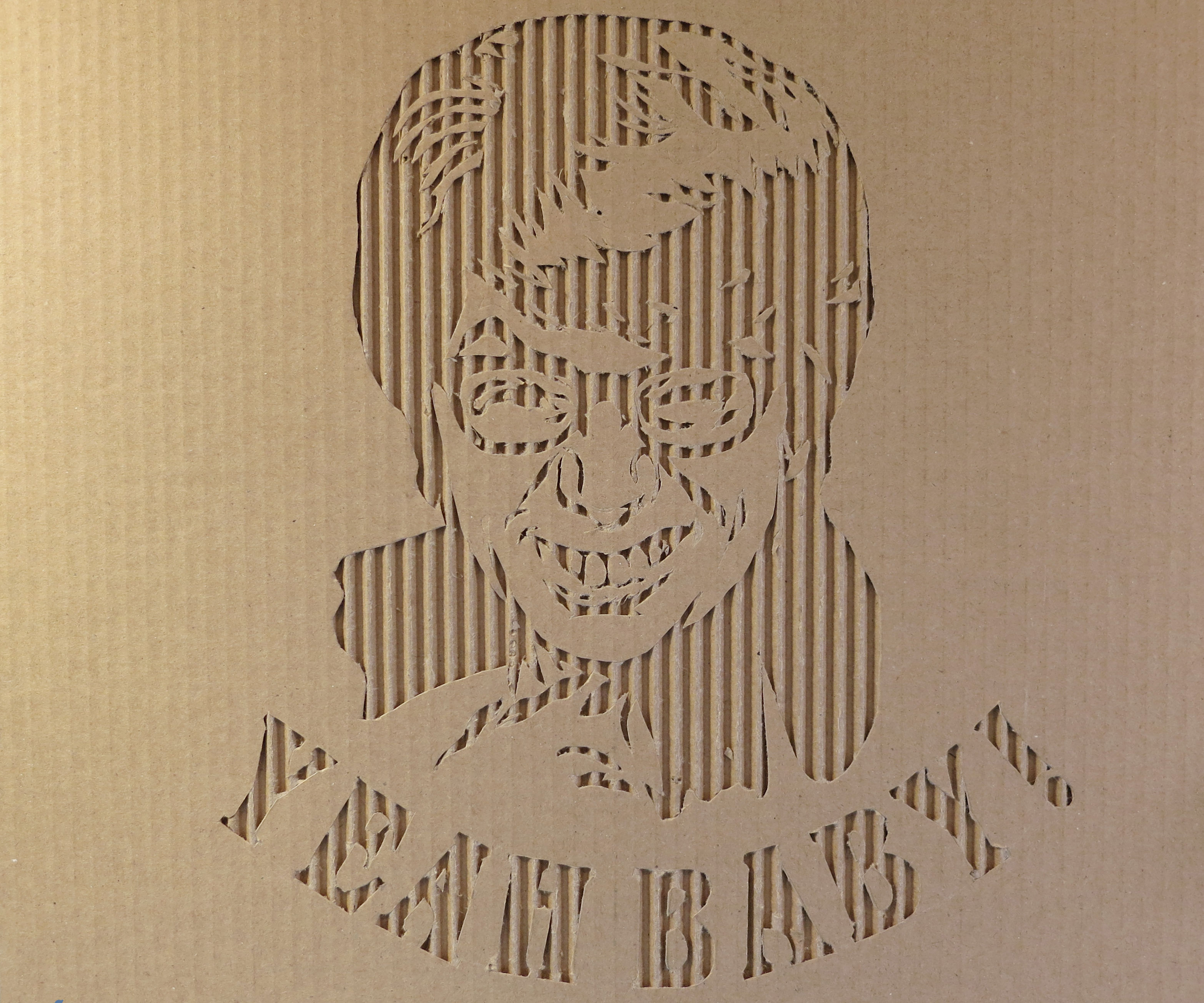 Yeah Baby! Turn a Headshot Photo Into a Cardboard Portrait