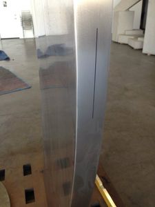 Preparing to Weld the Base Plate