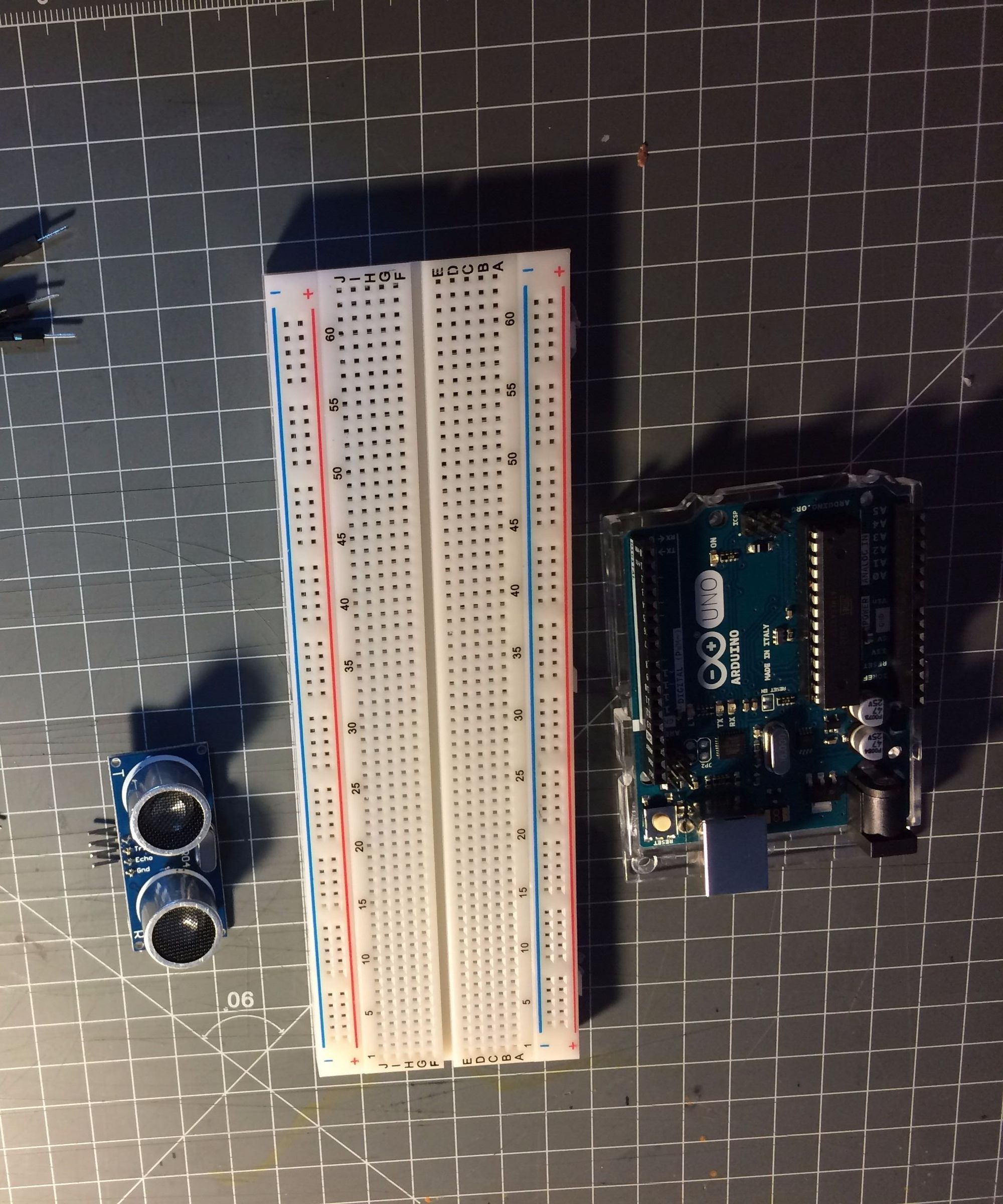 Arduino and HR-SR04