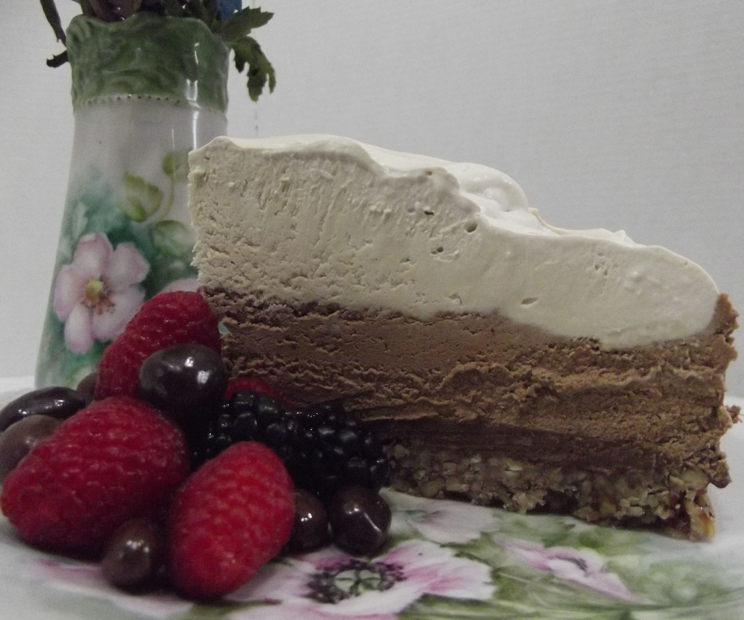 Creamy Chocolate Toffee Torte