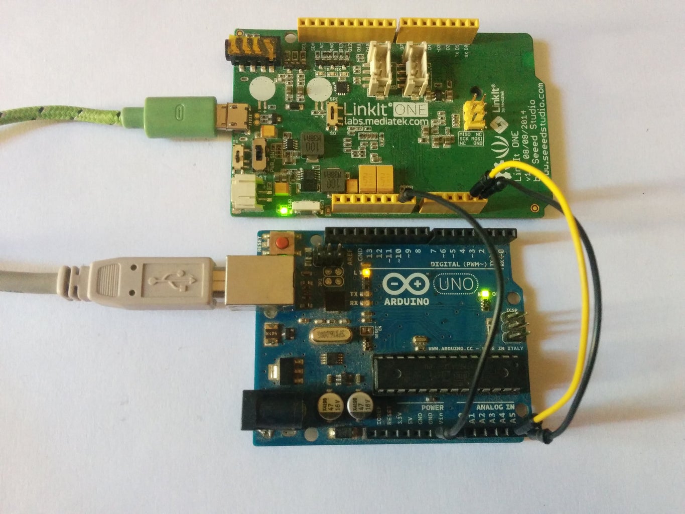 Linkit One to Arduino Communiction I2C : 5 Steps - Instructables