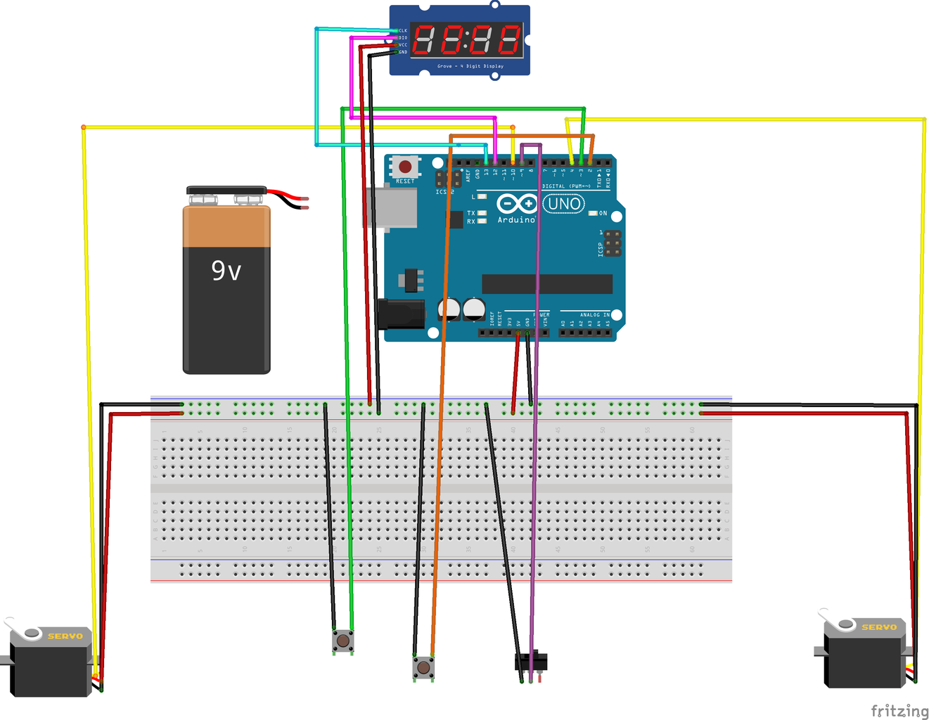 Study Timer Project : 6 Steps (with Pictures) Circuit Diagram