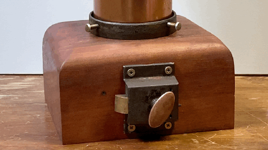 Lamp Made From Found Objects