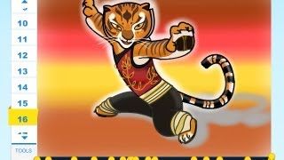 How to Draw Tigress ( Kungfu Panda)