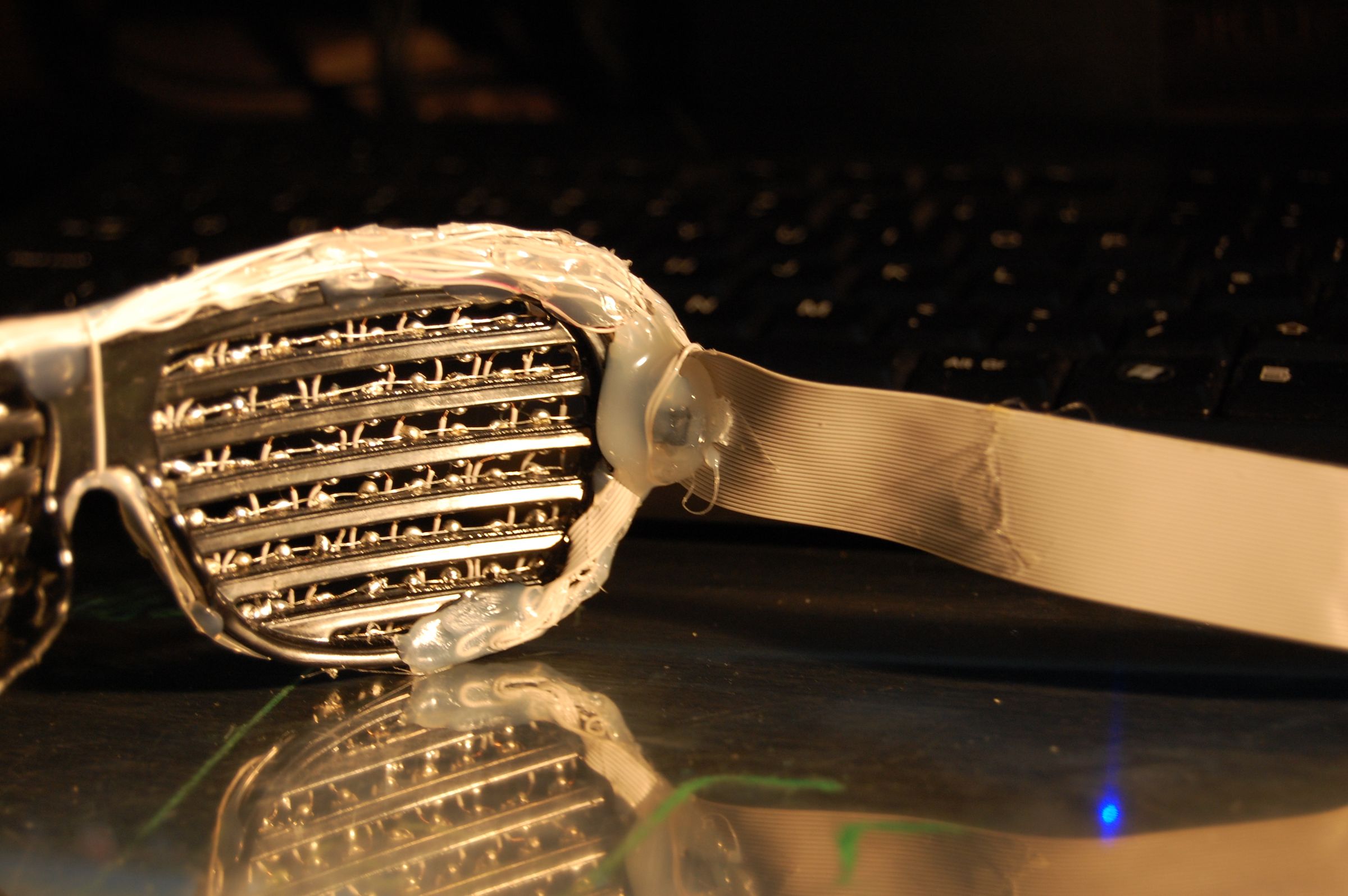 LED Matrix Glasses First Prototype 15 Steps (with Pictures