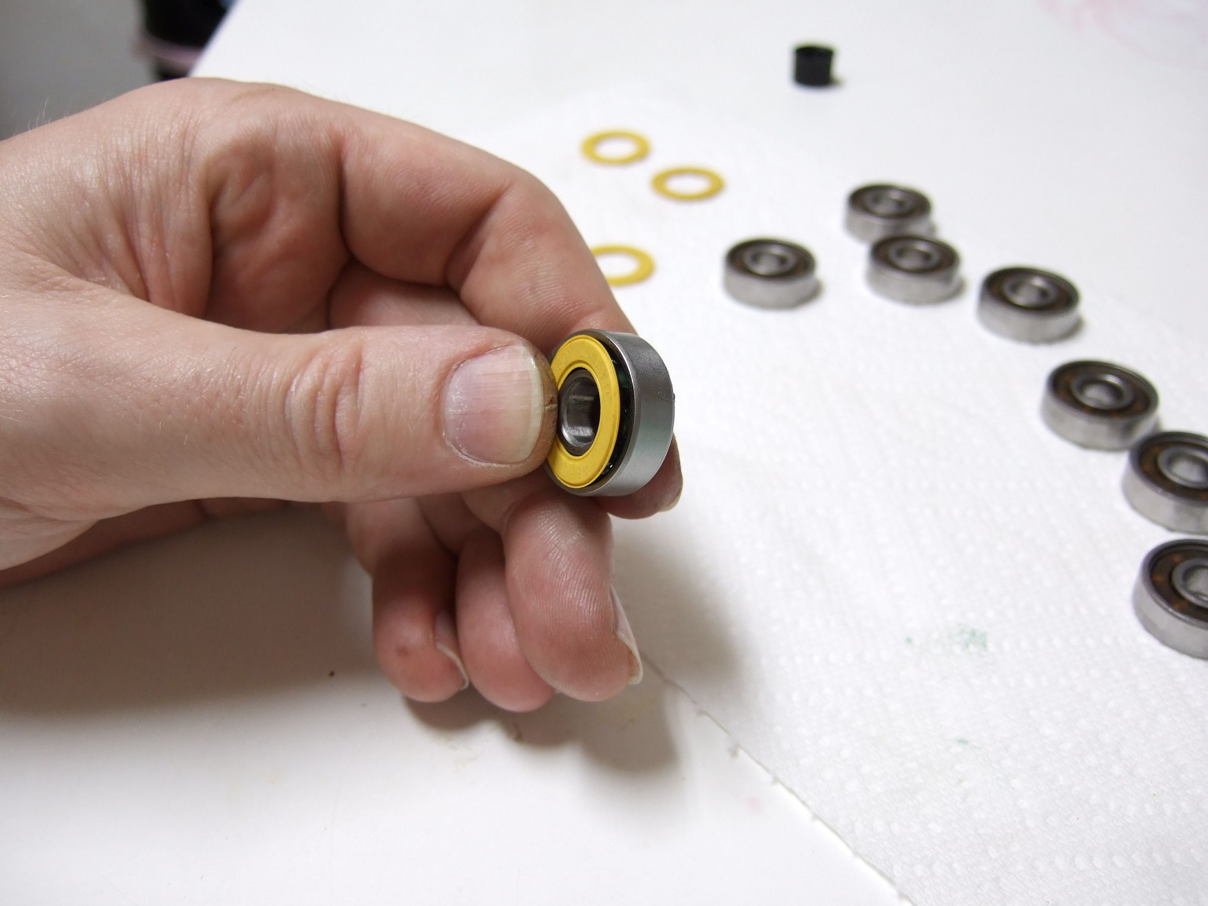 Clean and Grease Your Skateboard Bearings 6 Steps Instructables