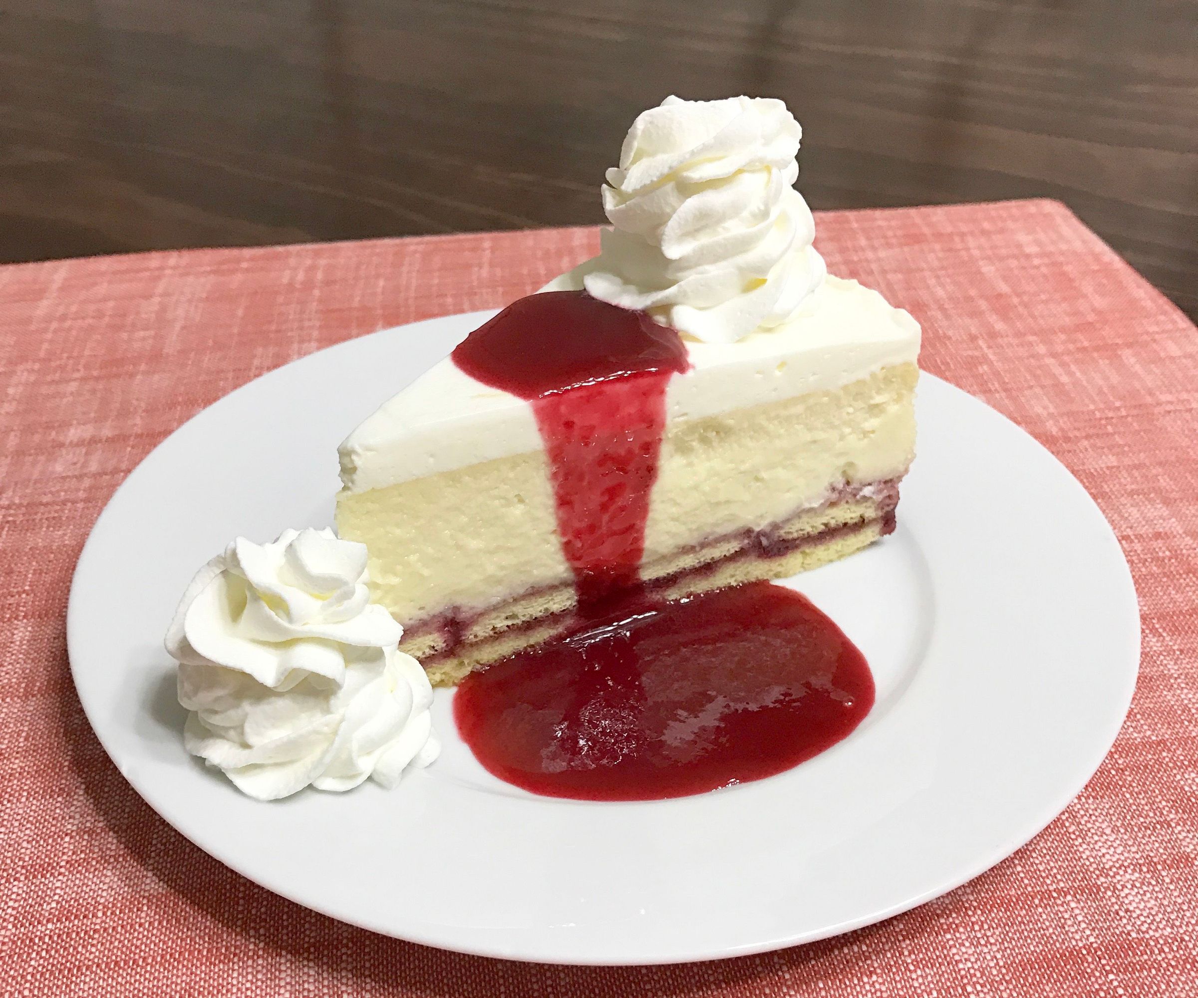 Lemon Raspberry Cheesecake