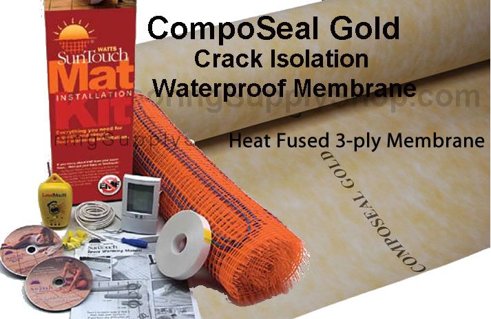 Composeal Gold and Radiant Heat Flooring Systems Installation Guide