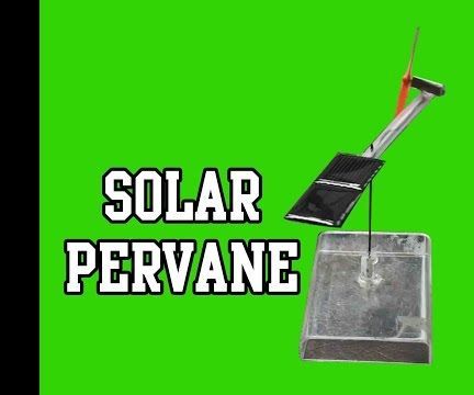 Weekend Project Solar Fan 