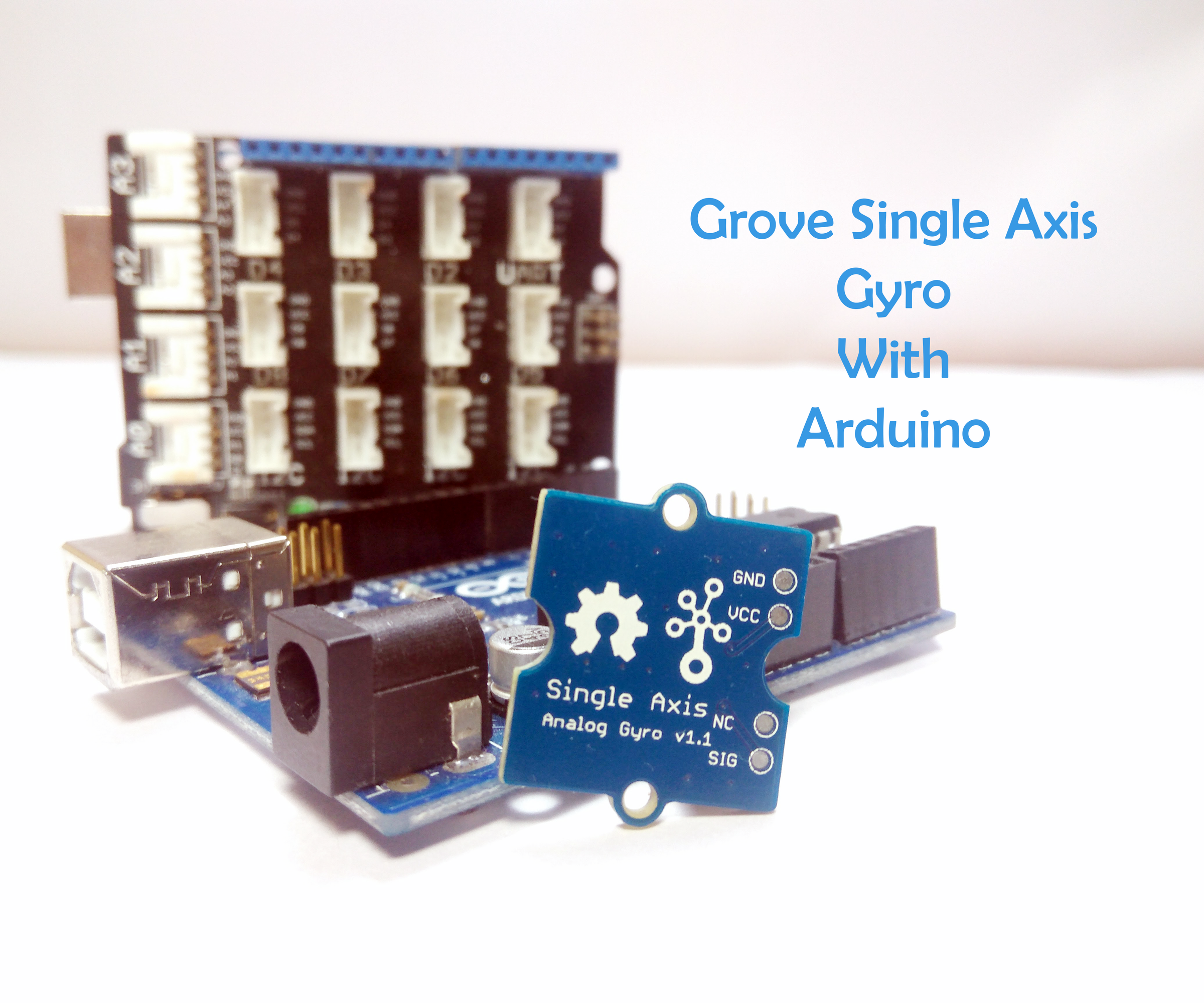 Interfacing Single Axis Gyro to Arduino