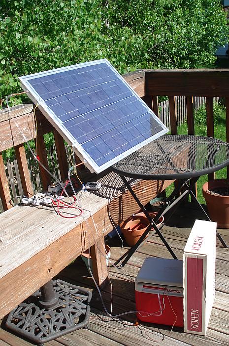 Hybrid Solar Panel (photovoltaic and Thermal)