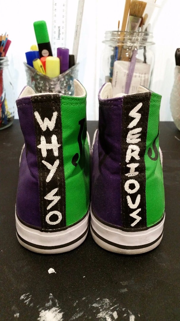 Harley Quinn/Joker DC Comics Shoes