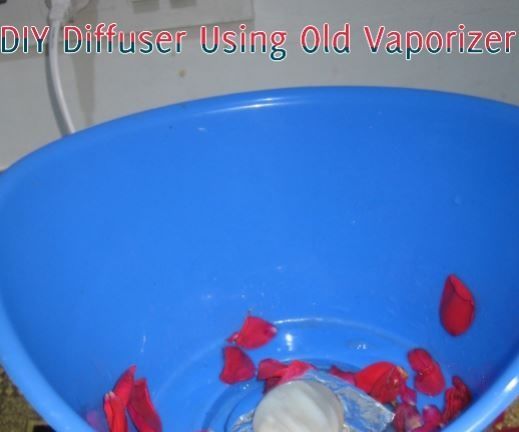 DIY Diffuser Using Old Vaporizer 