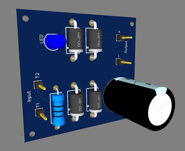 TDA 2004 Make Amplifier Circuit With Power Supply - JLCPCB