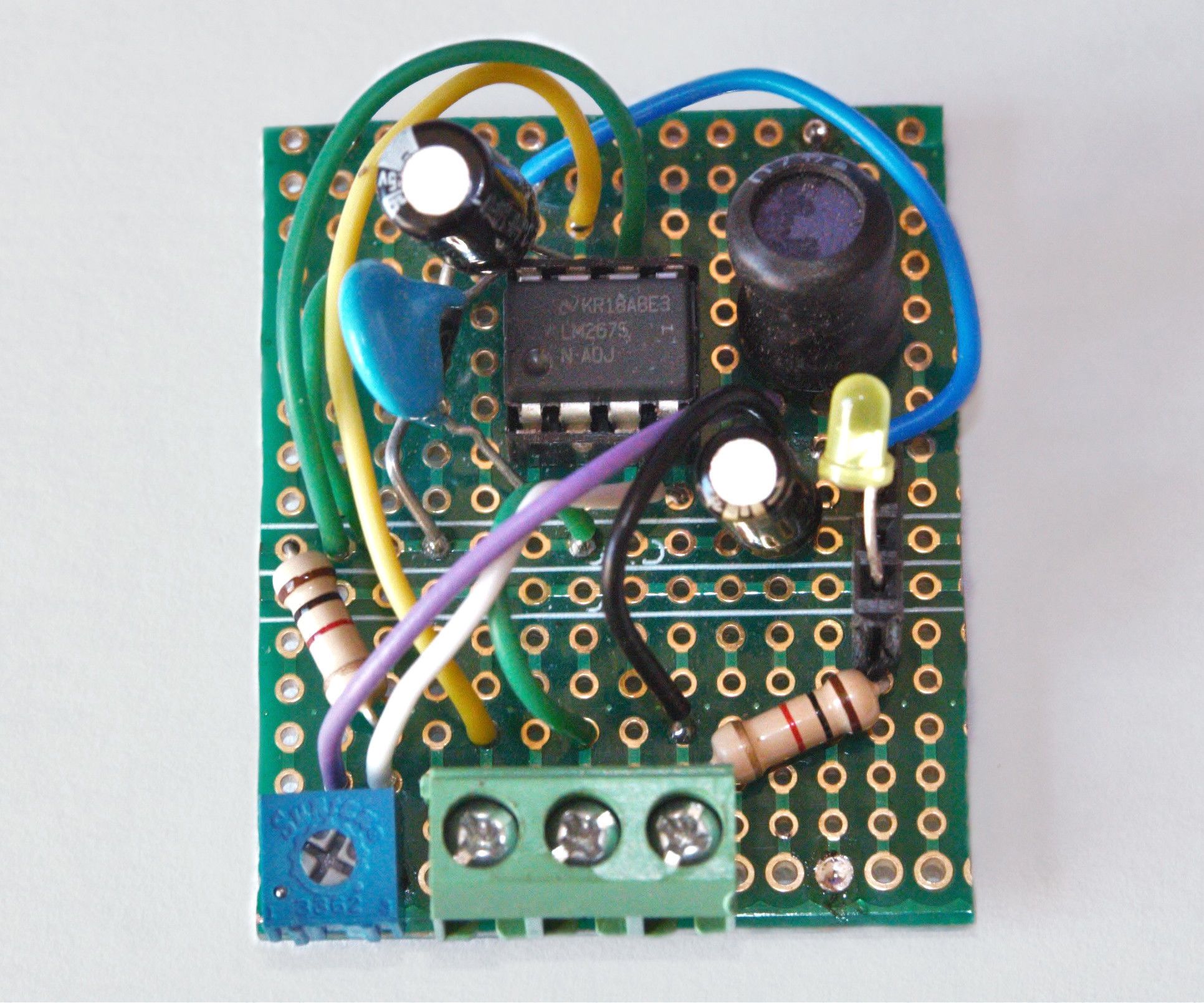 Super Efficient Buck Convertor 5V 1A Arduino Power Supply
