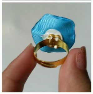DIY Fabric Flower Ring : 6 Steps (with Pictures) - Instructables