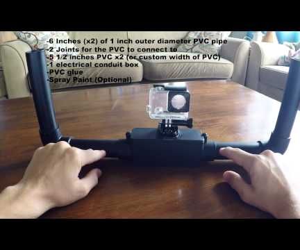 DIY PVC Underwater Platform for Gopro