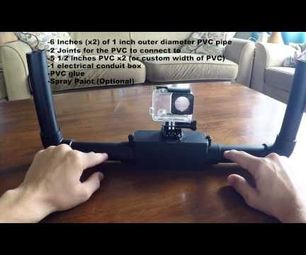 DIY PVC Underwater Platform for Gopro