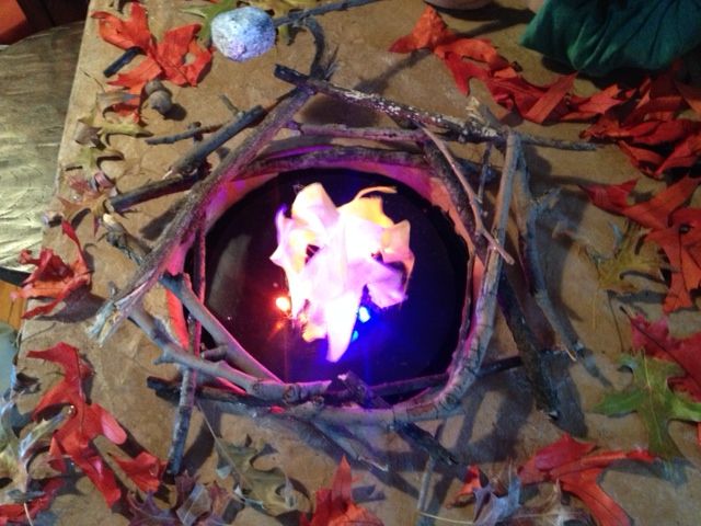 Creating a Fake "campfire"