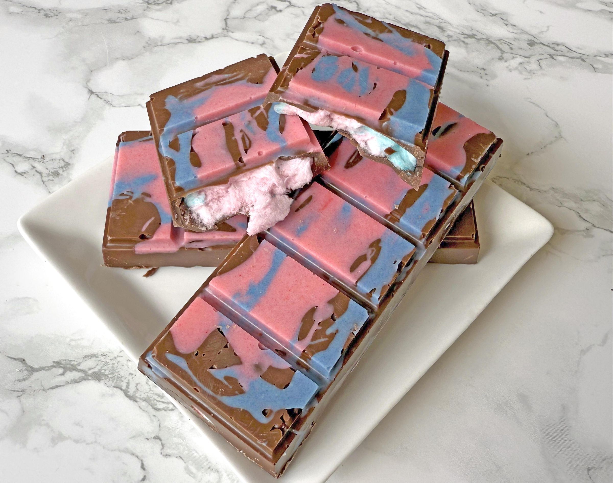 Cotton Candy Chocolate Bar