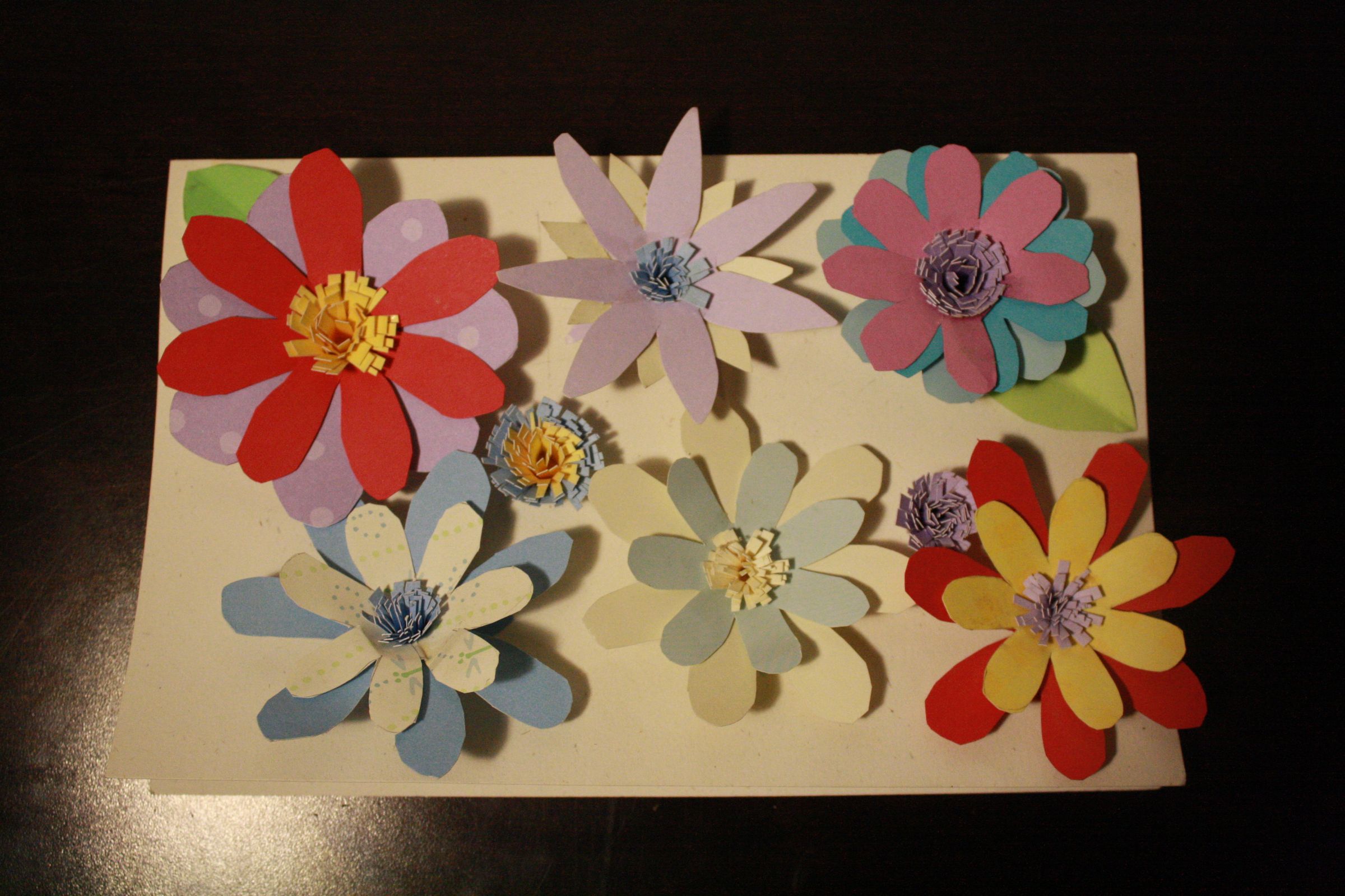 Make a Beautiful Pop-Up Flower Card
