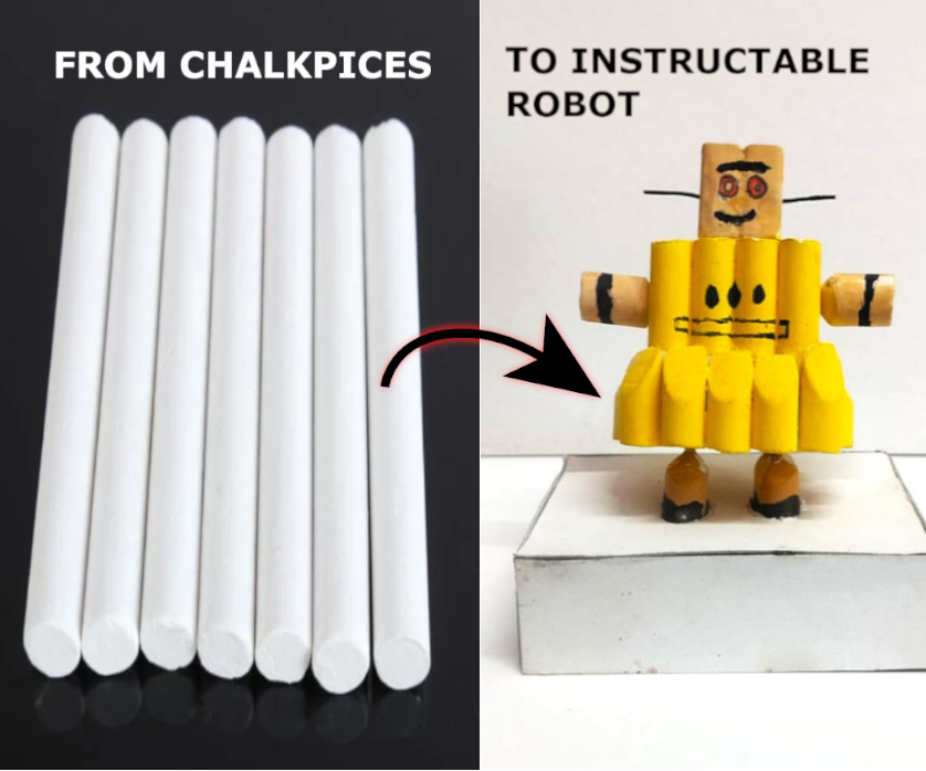 The Chalkbot: a Handmade Instructables Robot for 20 Years of Creativity