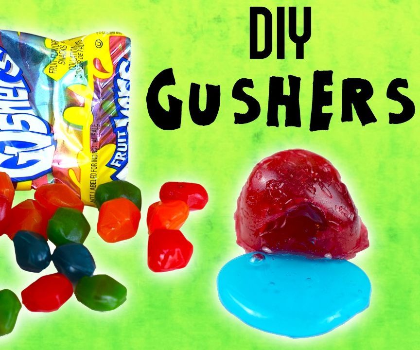 Homemade Gushers Candy!