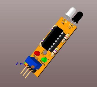 Generic IR Sensor With LM324