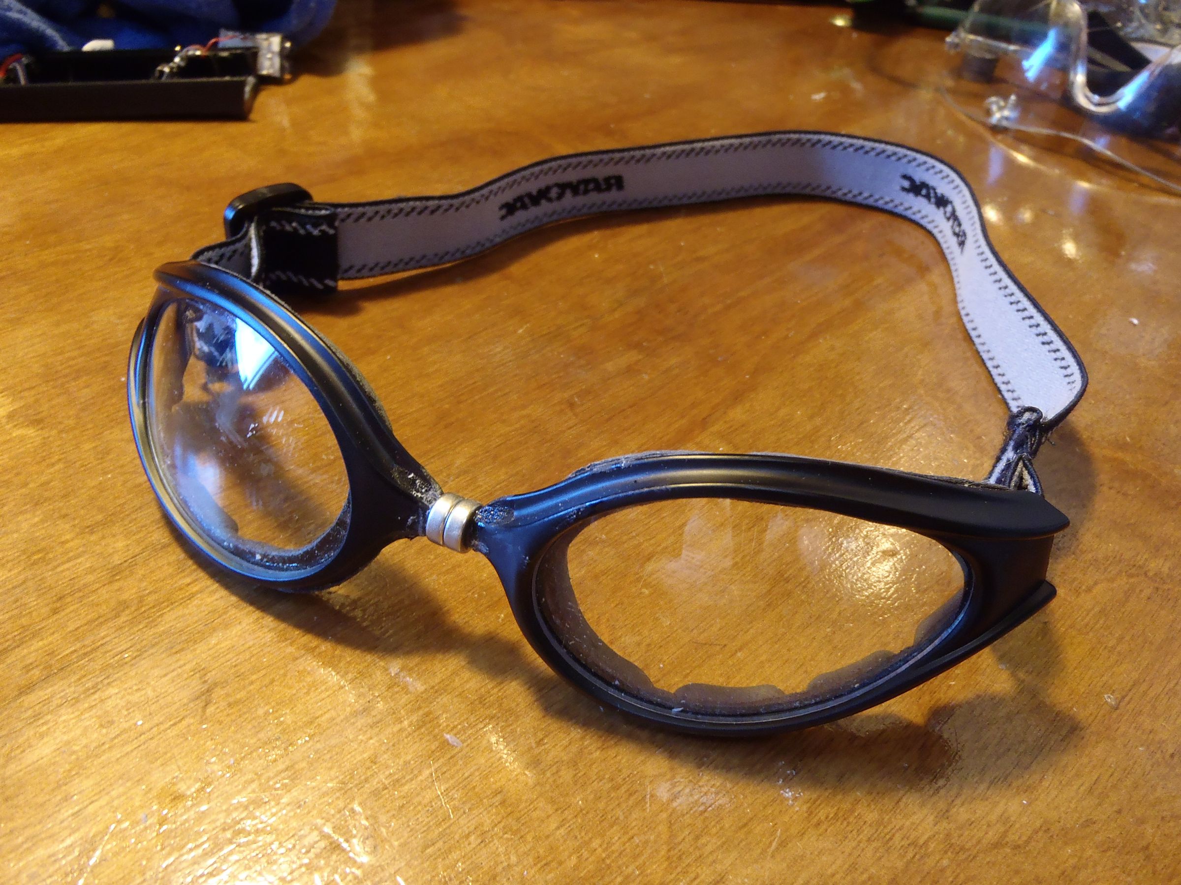 Salvaging Broken Safety Glasses