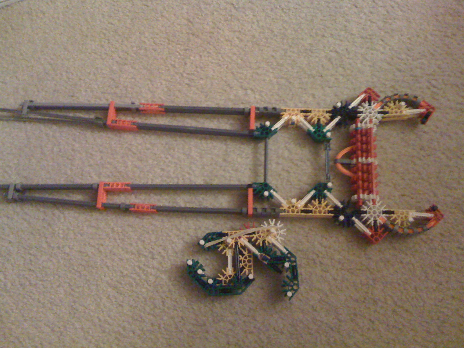 Knex Plasma Pistol and Energysword