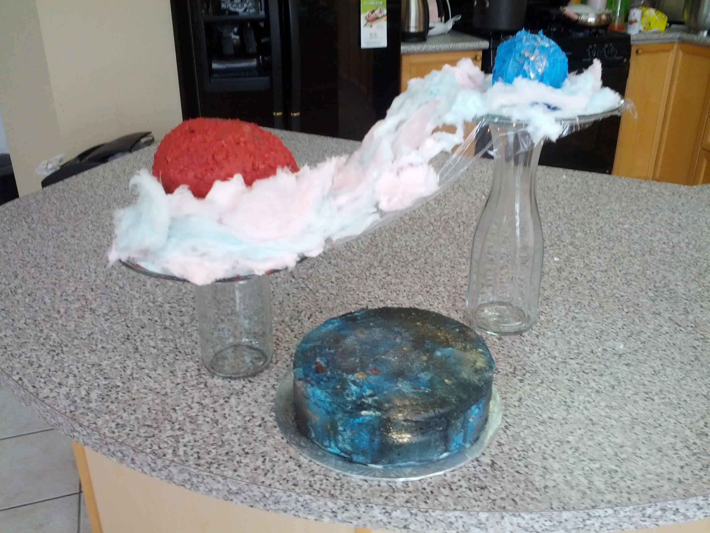 How to make a binary star cake